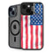 USA Flag iPhone 15 Kickstand Case